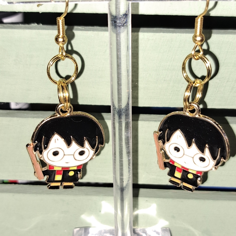 Wizard boy earrings